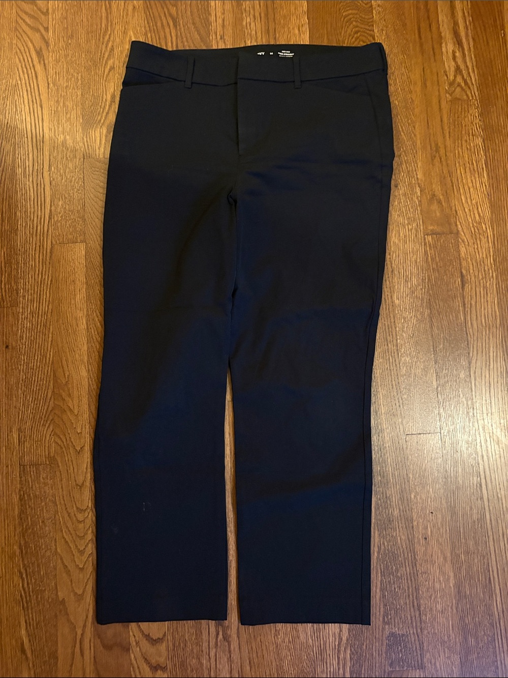Old Navy Women's Black Straight-Leg Dress Pants